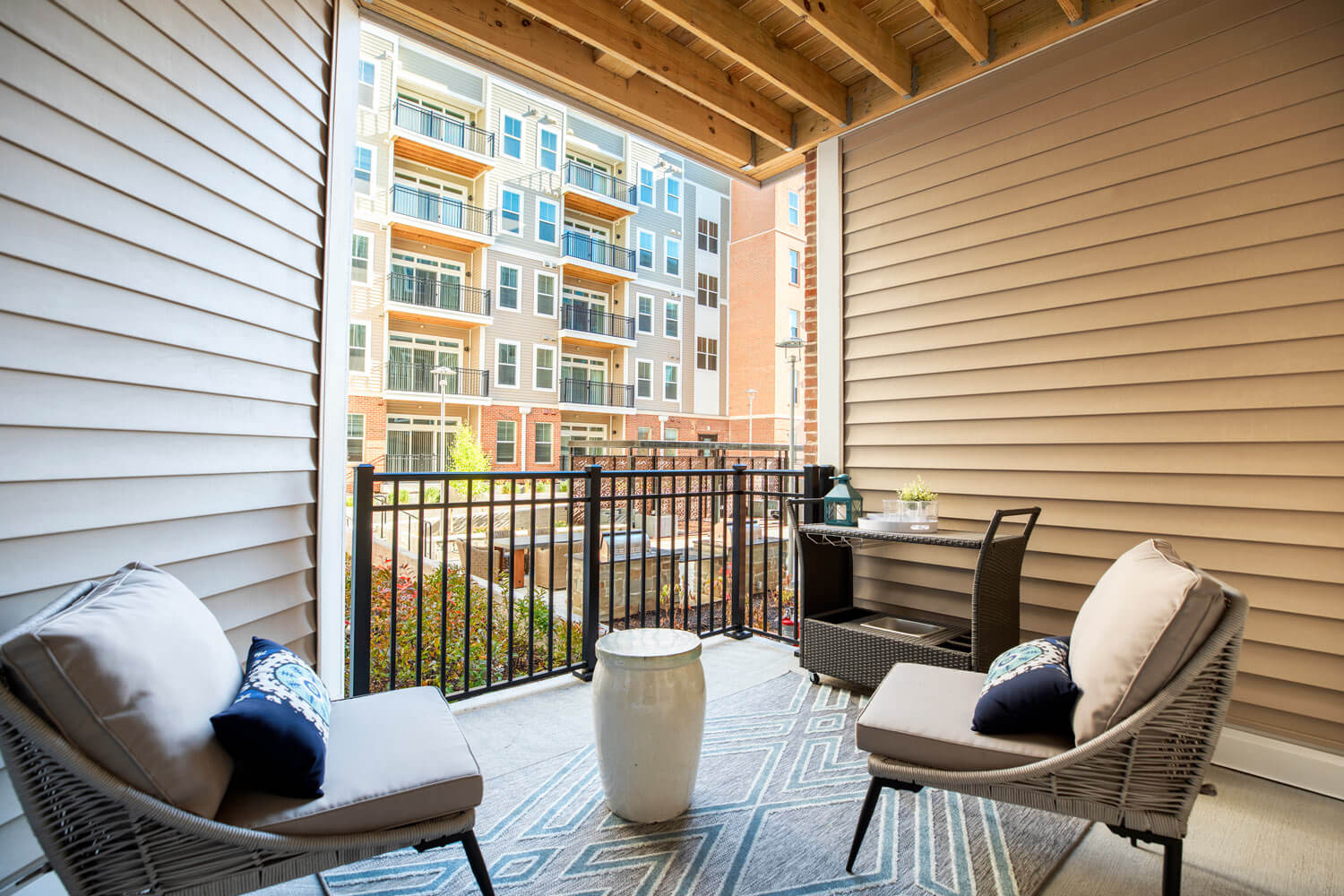Balconies in select apartment homes | Dartmoor Place