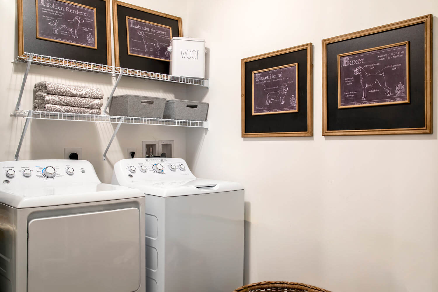 Washer and dryer in your very own laundry room | Dartmoor Place